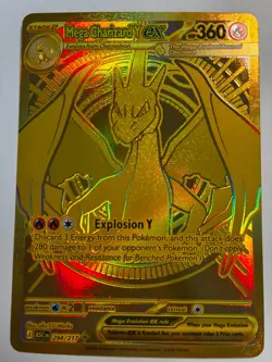 Mega Charizard Y EX 294/217 Hyper Rare Ascended Heroes Pokemon Pack Fresh NM - Image 1