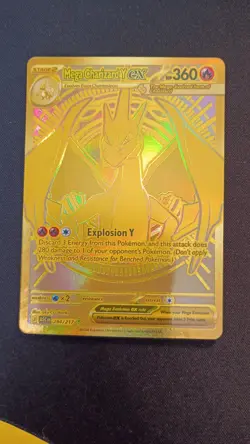 Mega Charizard Y EX 294/217 Hyper Rare Ascended Heroes Pokemon Pack Fresh NM - Image 3