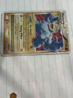 Pokemon TCG Machamp LV.X Holo Ultra Rare Stormfront 98/100 Level Up HP150 - Image 4