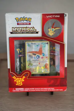 Pokemon TCG Victini Mythical Pokemon Collection Box New Sealed Generations 2016 - Image 1