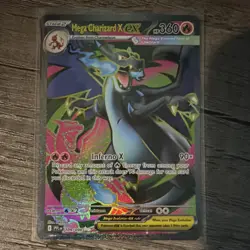 Pokemon Mega Charizard X EX Holo 109/094 Phantasmal Flames Mega Evolution - Image 2