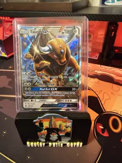 Tauros GX 100/149 - Sun & Moon Base Set Full Art Holo - Pokemon TCG 2017 - Image 1