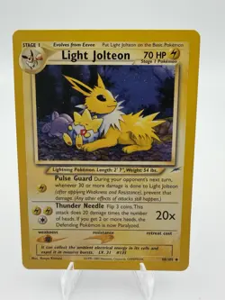 Pokemon Light Jolteon Neo Destiny Uncommon LP+ #48/105 Regular - Image 1