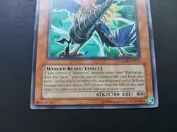Yugioh - Blackwing - Bora the Spear DL09-EN011 Silver Rare - Image 3