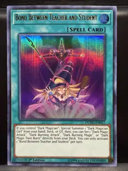 Yugioh Bond Between Teacher and Student DUPO-EN017 Ultra Rare 1st Ed NM - Image 1