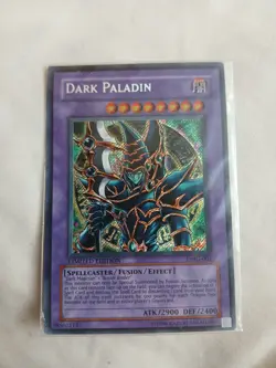 1996 Yu-Gi-Oh #DMG-001 "Dark Paladin" Secret Rare Limited Edition 98502113 - Image 1