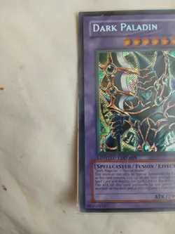 1996 Yu-Gi-Oh #DMG-001 "Dark Paladin" Secret Rare Limited Edition 98502113 - Image 3