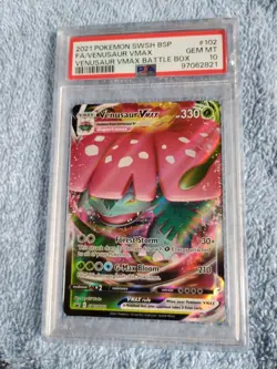 Venusaur VMAX SWSH102 SWSH: Sword & Shield Promo Cards Holo - Image 1