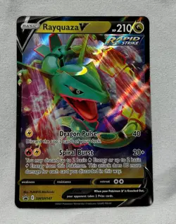 Rayquaza V SWSH147 SWSH: Sword & Shield Promo Cards Holo - Image 1