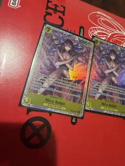 Bandai One Piece CCG EB03 Nico Robin SR Foil Card Lot (3 Card Playset) - Image 4