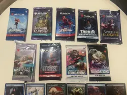 MAGIC THE GATHERING CARDS BULK LOT x139 MIXED SERIES- PACKS ARE OPENED MUST SEE - Image 2