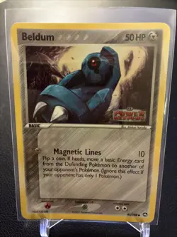 Beldum Power Keepers Reverse Holo Vintage Pokemon Card 45/108 - Image 1