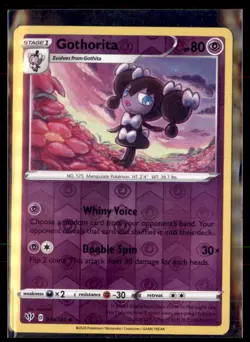 Pokemon Gothorita 74/189 Darkness Ablaze Reverse Holo 5 Card Lot - Image 1