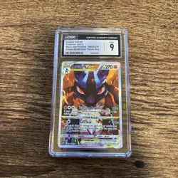 Lucario VSTAR SWSH291 Sword & Shield Promo Holo Card CGC 9 Mint - Image 1
