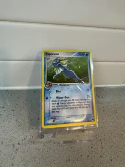 Vaporeon 6/17 POP Series 3 Promo Pokemon Card Holo Foil Rare Swirl Near Mint - Image 3