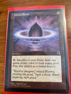 MTG Lotus Petal Tempest Regular - Image 1