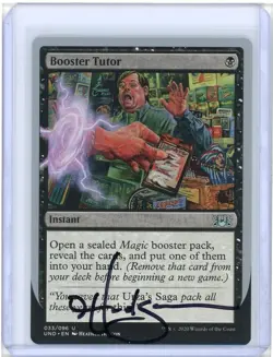 Booster Tutor Unsanctioned Signed Artist Proof MTG (Last One) - Image 1