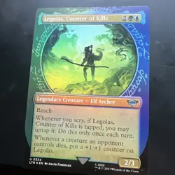 1x Legolas, Counter of Kills | FOIL Showcase | LTR: Tales of Middle-Earth | MTG - Image 1