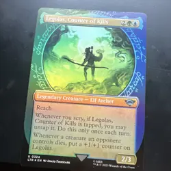 1x Legolas, Counter of Kills | FOIL Showcase | LTR: Tales of Middle-Earth | MTG - Image 2