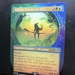 1x Legolas, Counter of Kills | FOIL Showcase | LTR: Tales of Middle-Earth | MTG - Image 3