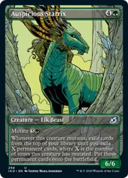 Auspicious Starrix (294/269) - Ikoria: Lair of Behemoths - Uncommon Showcase - Image 1