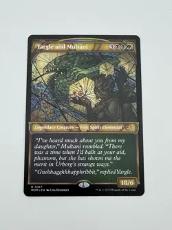 Yargle and Multani Showcase #317 - March of Machine MOM - MTG Magic NM - Image 1