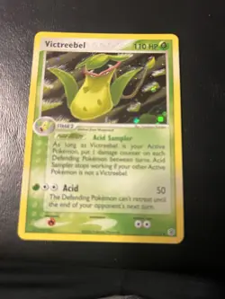 2004 Pokemon EX Fire Red Leaf Green Victreebel Rev Holo 17/112 Card - Image 1
