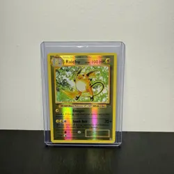 2016 Pokemon XY Evolutions Raichu Holo Rare 36/108 – PSA Ready – NM - Image 1
