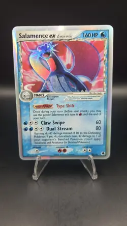 Salamence ex 98/101 — Light Play — Dragon Frontiers — Delta Species Pokemon Card - Image 1