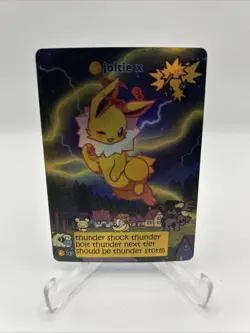 Pokiebubies 1st Edition Fan Art Chef Ken Lee Joltie X #145 Jolteon Holo Pokemon - Image 1
