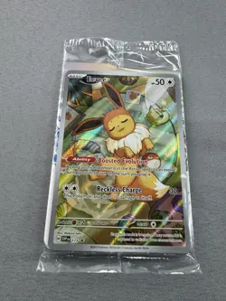 Pokemon TCG Eevee 173 Holo Promo Prismatic Evolutions Sealed MINT - Image 2
