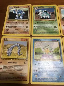 Pokemon 8 Card Lot Base Set 2 - Image 2