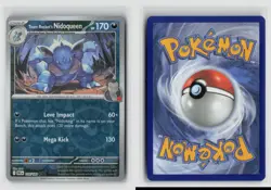 TEAM ROCKET'S NIDOQUEEN 116/182 DESTINED RIVALS REVERSE HOLO POKEMON TCG NM - Image 3