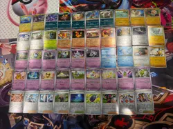 Pokemon Lot 48x Reverse Holo Cards Near Complete Paldean Fates Master Set - Image 1
