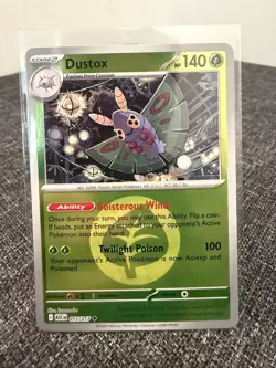 Dustox (Energy Symbol Pattern) 015/217 Reverse Holo Pokemon TCG NM ASC - Image 1