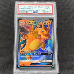 Charizard GX - SM211 - Hidden Fates Tins - Black Star Promo - Pokemon - PSA 10 - Image 1