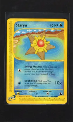 Pokemon Card - Staryu Skyridge 103/144 Non Holo NM - Image 1