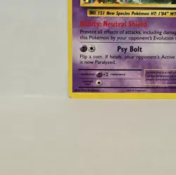 2016 Pokemon XY Evolutions 53/108 Mew Holo Rare NM+ - Image 5
