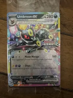 Umbreon EX Prismatic Evolutions STAMPED Promo 060/131 Pokemon 2025 - Image 1