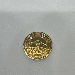 Pokemon TCG Collectible Coin - ZACIAN Metal Gold Coin Ultra Premium Collection - Image 2