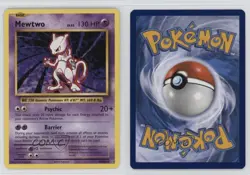 Mewtwo Holo Pokemon XY Evolutions 20th Anniversary #51 - Image 3