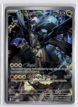 Pokemon Mega Evolution Promo N's Zekrom 031 Holofoil Promo - Image 1