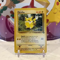 Pokemon TCG - PIKACHU - 60/64 - UNLIMITED - JUNGLE 1999 - WOTC - VINTAGE - NM - Image 1