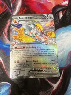 SKELEDIRGE ex 137/182 S&V Paradox Rift Double Rare Pokemon TCG NM - Image 1