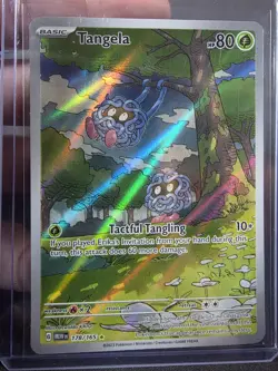 Pokemon TCG MEW EN: Omanyte 180/165, Tangela 178/165, Mr. Mime 179/165 Holo Lot - Image 2