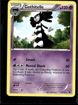 Pokemon Emerging Powers Gothitelle 48/98 Rare Non Holo - Image 1