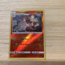 Charmeleon Rev Reverse Holo SM Burning Shadows Pokemon NM 19/147 Sun & Moon - Image 1