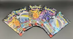 Pokemon Paldean Fates 5x Booster Pack Lot TCG - Image 1