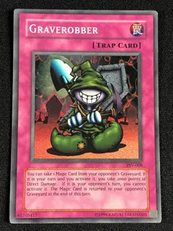 YUGIOH GRAVEROBBER PSV-008 SUPER NM - Image 1