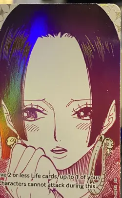 One Piece - You'll Frighten Me... (Alt Art) OP14-118 The Azure Sea's Seven Foil - Image 4